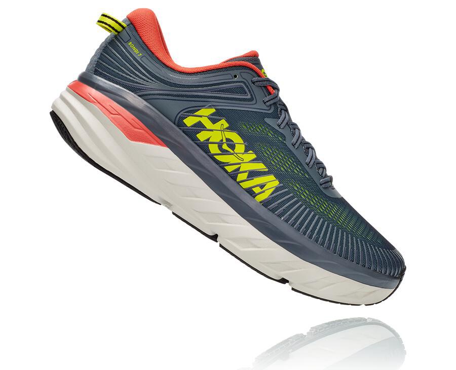 Hoka One One Løbesko Herre - Bondi 7 - Mørkeblå - 843571NMY